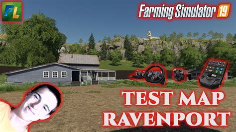 Farming Simulator 19 New American Map Ravenport Test Map Youtube