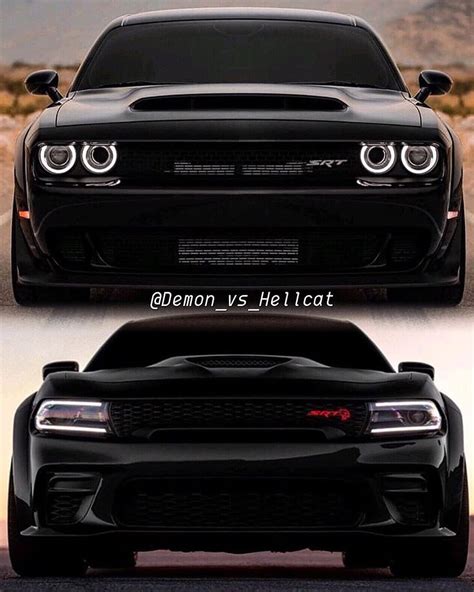 Introducir Imagen Dodge Charger Hellcat Vs Challenger Demon