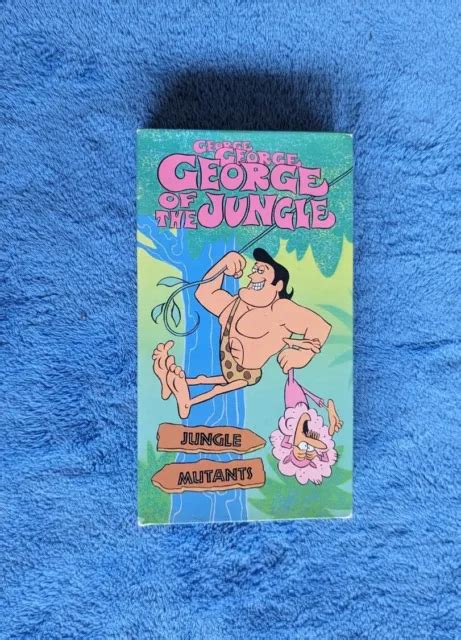 George Of The Jungle Vhs Tape Cartoon Jungle Mutants