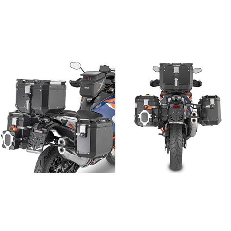 Soporte Lateral Givi Monokey Cam Side PL One Fit Para Trekker Outback