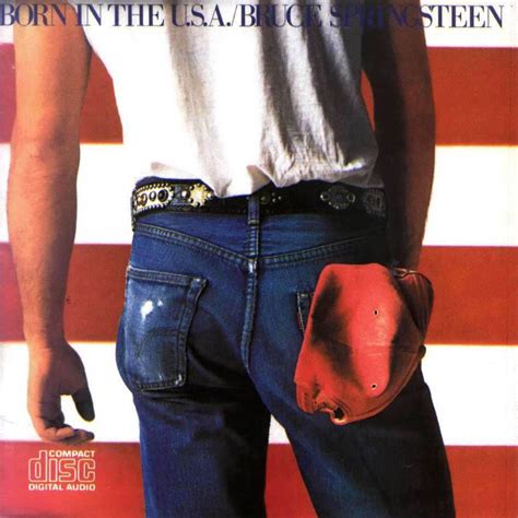 Car Tula Frontal De Bruce Springsteen Born In The Usa Portada