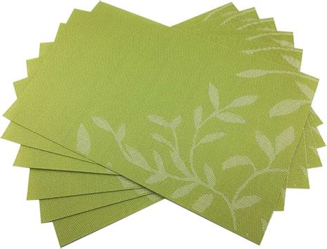 Amazon.com: emerald green placemats