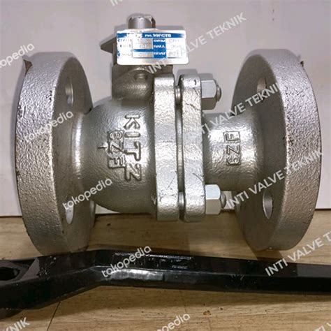 Jual Ball Valve Kitz Jis 10k Cast Iron Flange DN50 2 Inchi Jakarta