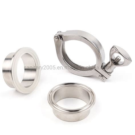 Sanitary Stainless Steel High Pressure Pipe Ferrule Tri Clamp Fittings