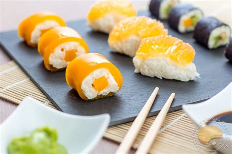 Sushis Sucr S En Trompe L Il Makis Exotiques Mangue Passion Sushis