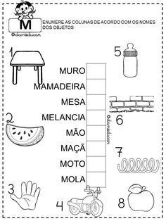 36 Ideias De Familia Silabica M Atividades Letra M Atividades Letra