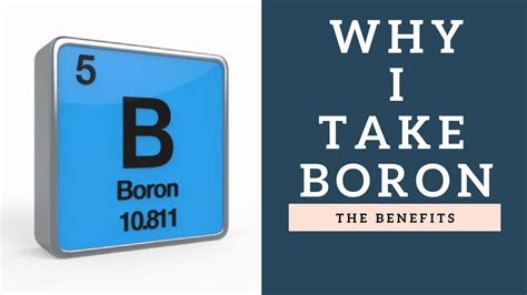 Why I Take A Boron Supplement Its Benefits And How It Improves Bone