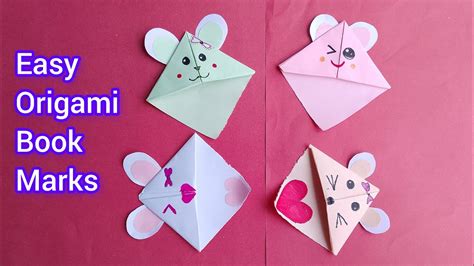 Origami Bookmark Diy Paper Bookmark How To Make Paper Bookmarks Diy