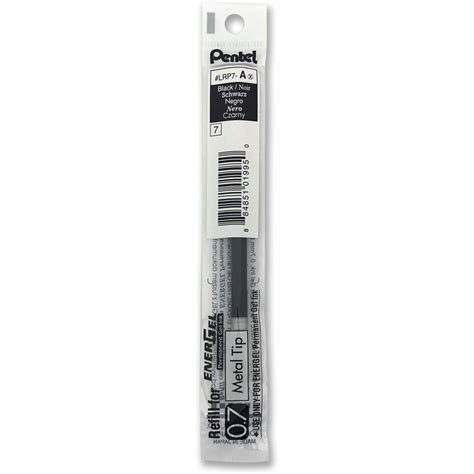 Pentel Energel LRP7 A Encre Pour Roller Gel Permanente Noir