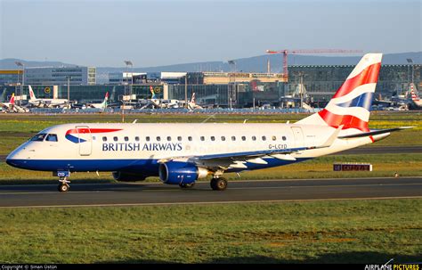 G LCYD British Airways City Flyer Embraer ERJ 170 170 100 At