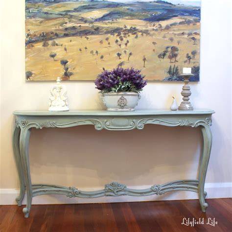 Lilyfield Life Repainting This Duck Egg Blue Console