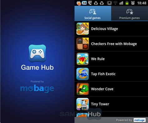 Samsung updates Game Hub with new games