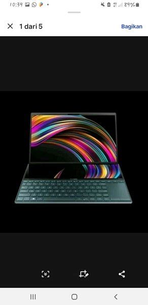 Jual Asus Zenbook Duo Ux481fa Intel Core I7 10510u Up To 47ghz Ram 8gb