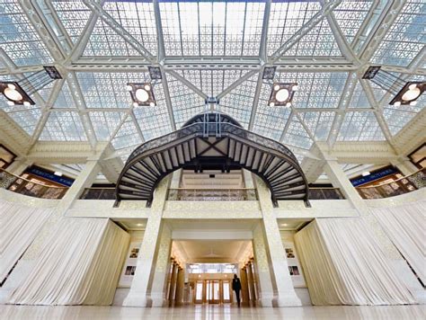 The interior of the Rookery building in Chicago. I had a f… | Flickr