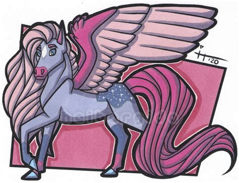 Purple Pegasus By Heibergida On Deviantart