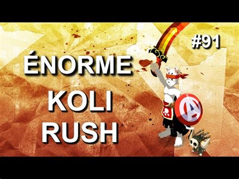 Dofus Norme Koli Rush En P E Maudite Youtube