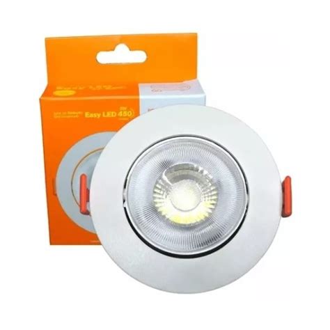 Spot Led Embutir 5w 6500K Redondo Led Promoção Direcional Llum Branco