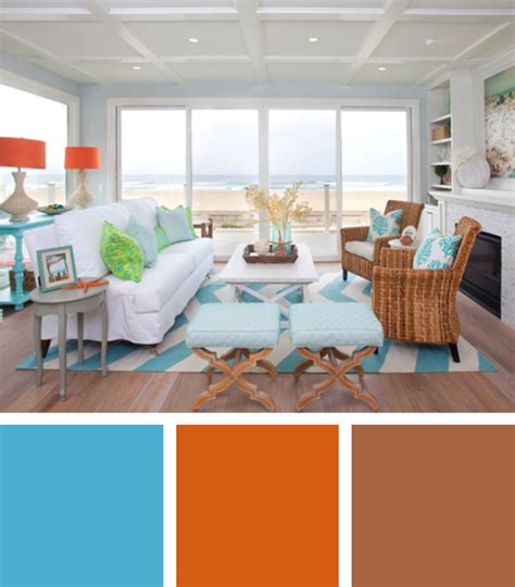 6 Classic Coastal Beach Color Palettes Color Combinations Living