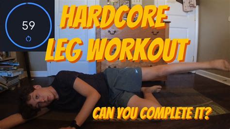 15 Minute Hardcore Bodyweight Leg Workout Youtube