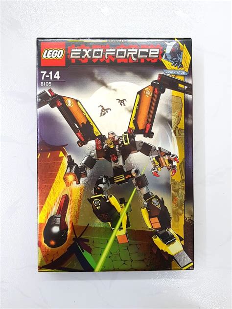 Lego Exoforce 8105 Iron Condor 2007 141pcs C W Shooting Device