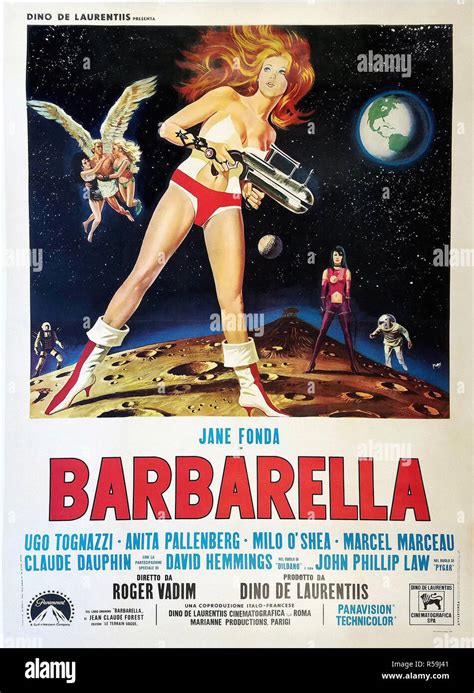 Barbarella - Original Movie Poster Stock Photo - Alamy