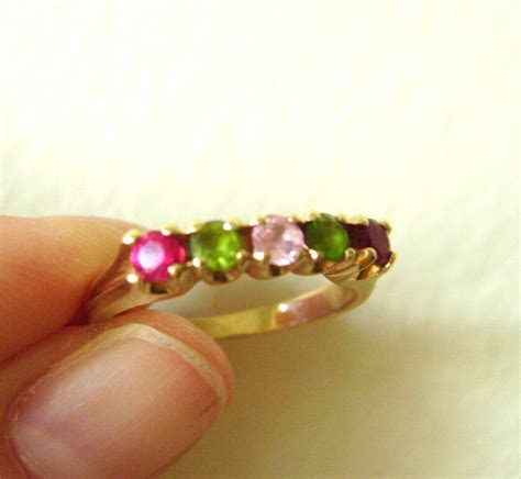 Stunning Vintage Birthstone Rings