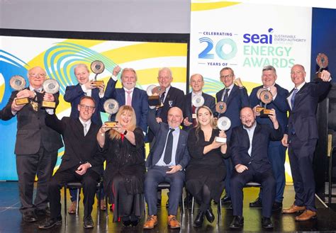 SEAI ENERGY AWARDS CELEBRATES 20 YEARS WITH WINNERS ANNOUNCED AT GALA