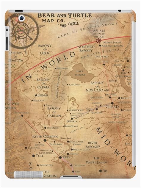 Dark Tower Mid World Map Oconto County Plat Map