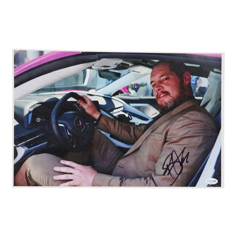 Baron Corbin Signed Wwe X Photo Acoa Pristine Auction