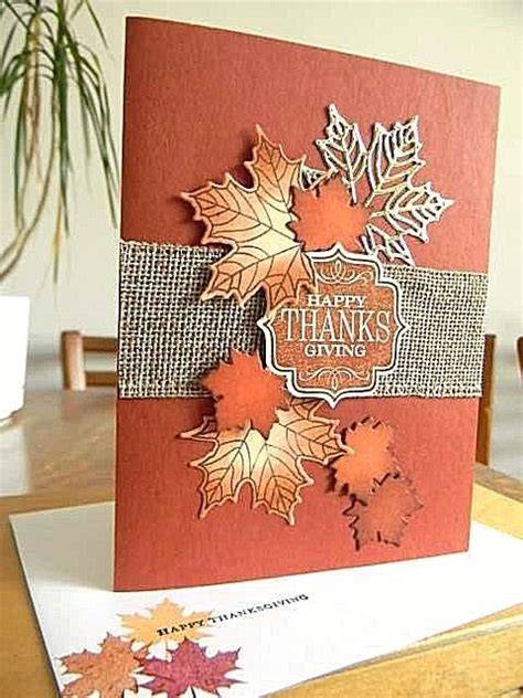 Easy Diy Thanksgiving Cards Turgid Journal Photo Galery