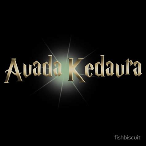 Avada Kedavra! T-shirt by fishbiscuit