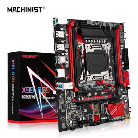 Machinist X99 Motherboard Support Xeon E5 V3 V4 Processor Ddr4 Ecc Ram