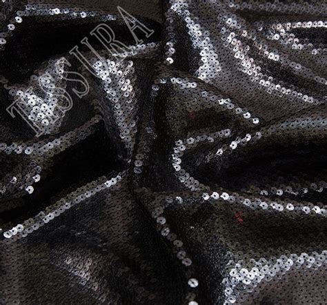 Sequined Crepe Fabric Exclusive Fabrics From Switzerland By Jakob