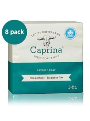 Amazon Caprina Fresh Goats Milk Soap Bar Fragrance Free Oz