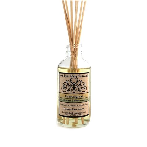 Lemongrass Reed Diffuser Essential Oil Reed Diffuser Air Freshner