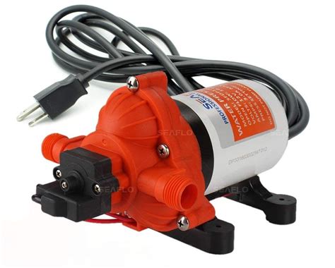 Seaflo 33 Series Industrial Water Pressure Pump Wpower Plug For Wall