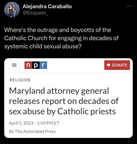 Another State Reporting Decades Of Sexual Abuse By Catholic Priests Where’s The Republican