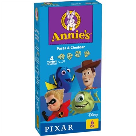 Annie S Disney Pixar Pasta And Cheddar Macaroni And Cheese 6 Oz Fry’s Food Stores