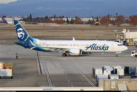 N Al Alaska Airlines Boeing Max Photo By Paul Brito Id