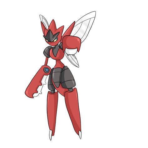 Mega Scizor By Riotlizard On Deviantart