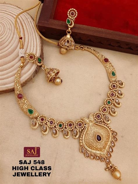 Pin By Arunachalam On Gold In 2024 Fancy Necklace Beautiful Jewelry