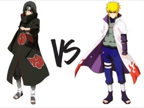 17 year old Itachi VS Pre-Nine-Tails Attack Minato. LOCATION: Valley of ...