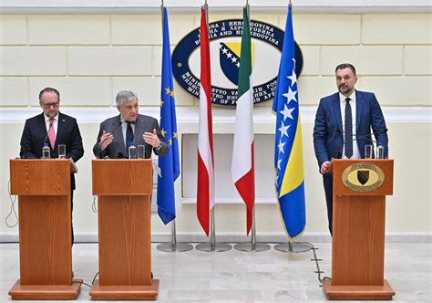 La Bosnia Erzegovina E L Italia Firmano Un Accordo Di Cooperazione