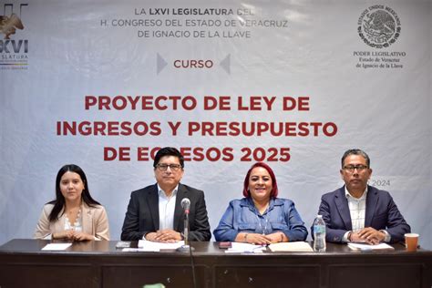 Imparte Congreso Curso Proyecto De Ley De Ingresos Y Presupuestos De