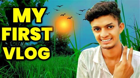 My First Vlogs My First Video On Youtube Govind100kvlogs Youtube