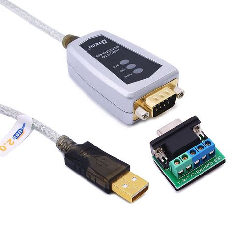 DTECH USB To RS422 RS485 Serial Port Adapter Cable With FTDI Chipset 5