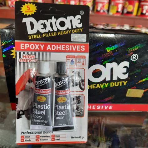 Jual Lem Besi Dextone Epoxy Adhesive 5 Menit 48 Gram Lem Dextone