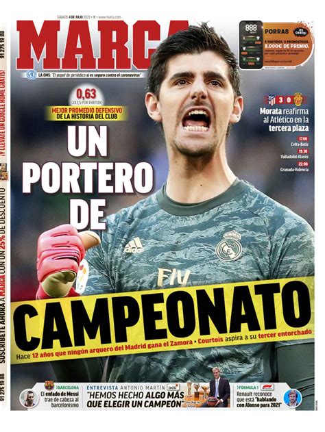 La Portada Del Diario Marca 04 07 2020