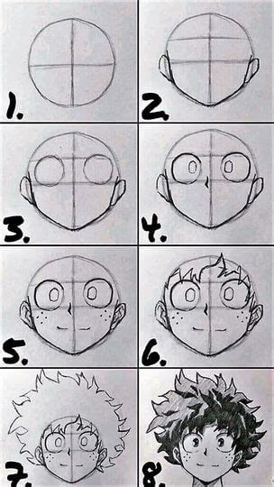 How To Draw Deku Sketch Step By Step Drawing Photos