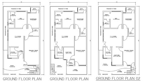 3 Storey House Floor Plan - floorplans.click